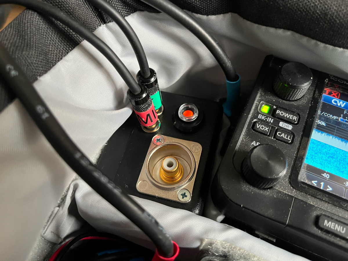 IC-1410 Headset Adapter Prototype