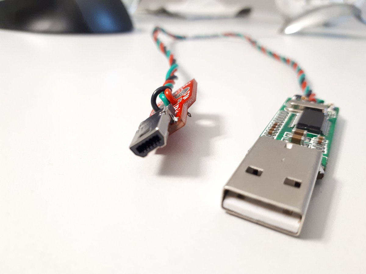 Homemade Yaesu data cable