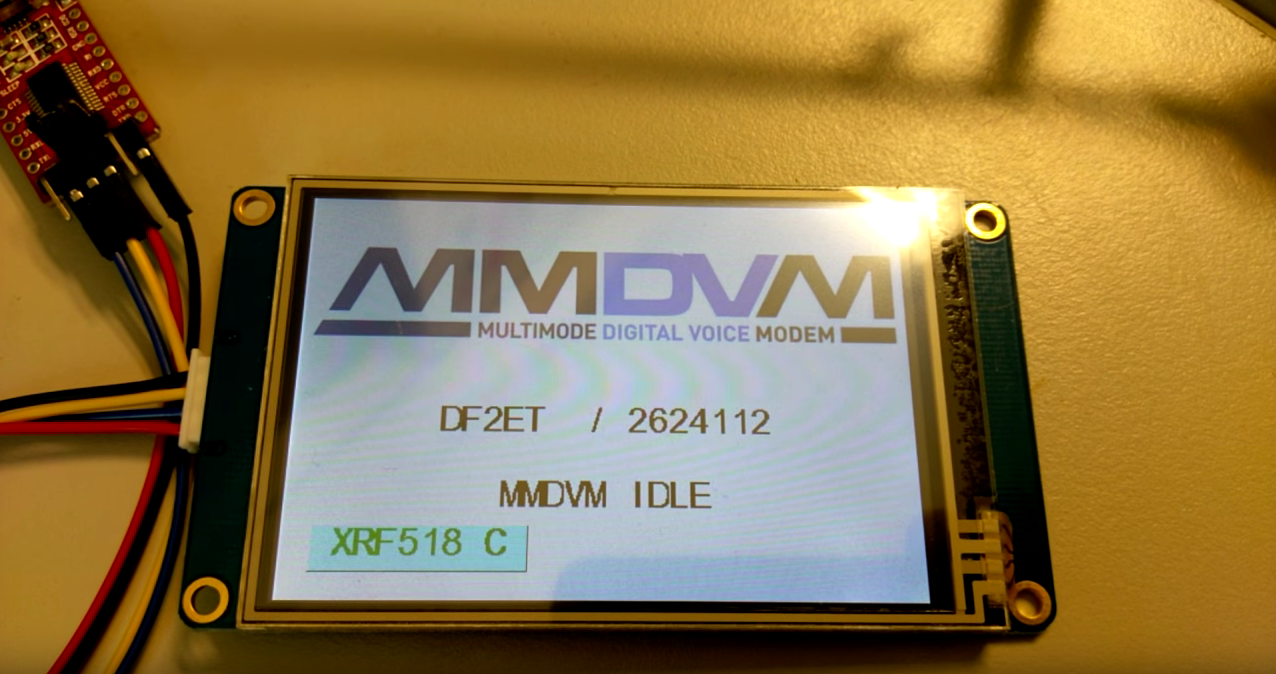 Nextion TFT with Button on Touch Screen