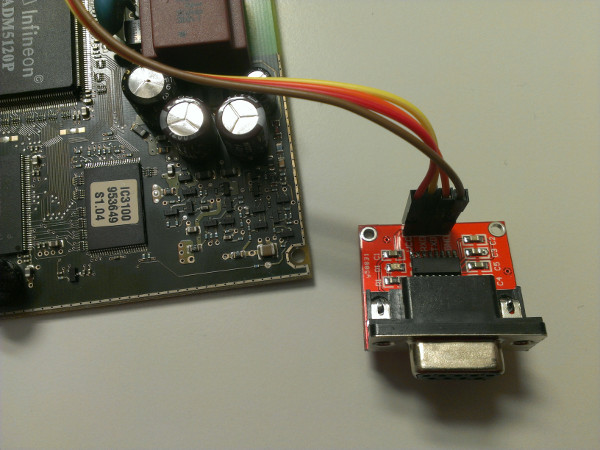 MAX3232 and DB9 Connector