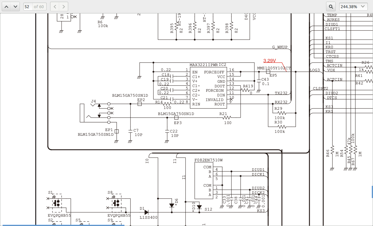 Excerpt from service manual