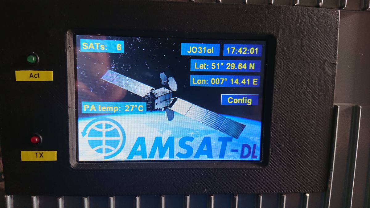 AMSATL-DL converter display
